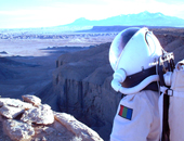 Bild aus dem Versuchsgelände in Utah.