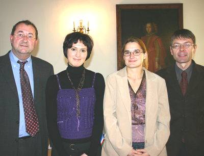 v.l. ADir. Reinhard Aichner (BIB), Mag. Julia Papst (WK Tirol), Kathatina Gruber (BEP …