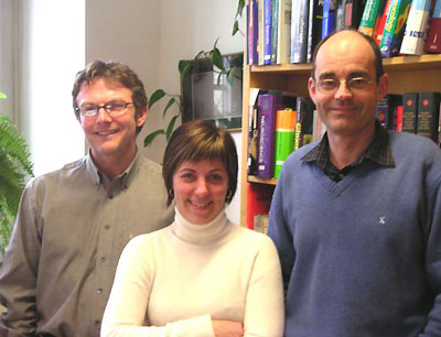 v.l.: Die am Projekt beteiligten Pharmakologen: Nicolas Singewald, Alexandra Koschak, …