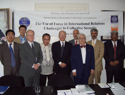Internationale Experten bei der Tagung in Innsbruck