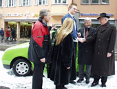 Bürgermeister van Staa gratuliert Gewinner Heiko Koller