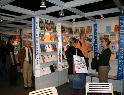 iup war auf der Frankfurter Buchmesse vertreten