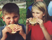 'Junge Wissenschaftler' beim Bisstest