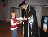 Verleihung des Jungforscherdiploms