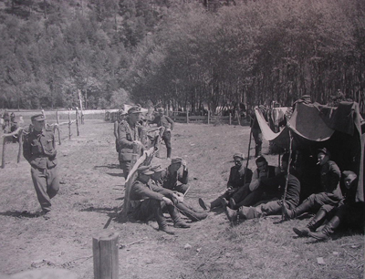 Die Kosaken flüchteten nach Oberkärnten und Osttirol in die britische Besatzungszone.