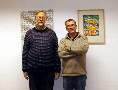 v.l. Prof. Muhammad Legenhausen und Prof. Christian Kanzian.
