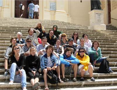 Die Studierenden in Malta