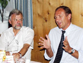 Rektor Prof. Hans Moser, Dr. Richard Seeber