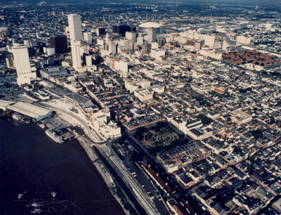 Luftaufnahme von New Orleans