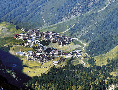 Obergurgl - das Leben in den Alpen.