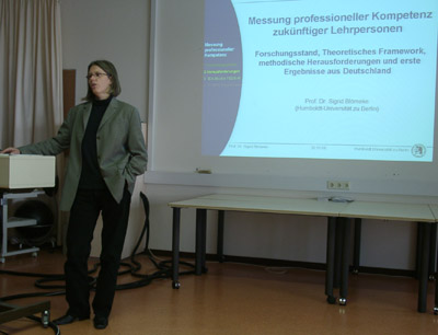 Hauptvortrag von Frau Prof. Dr. Sigrid Blömeke, HU Berlin