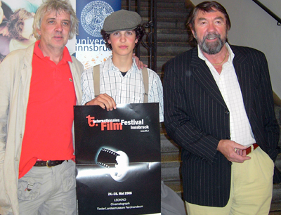 v.l. Helmut Groschup (Festival Director, internationals Filmfestival), Dietmar Waldbo …
