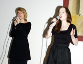 Das Gesangsduo 'Rosa Mystica'