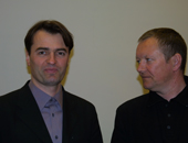 Prof. Patrik Schumacher und Prof. Kjetil Thorsen