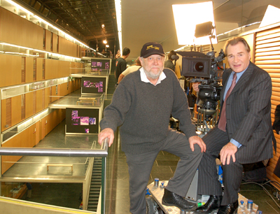 v.l.: Regisseur Joseph Vilsmaier und Hauptdarsteller Fritz Wepper. Fotonachweis: Andr …