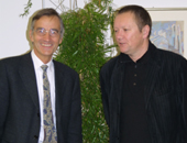 von li: Prof. Märk, Prof. Thorsen