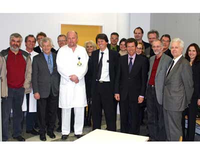 Die Delegation der Uni Innsbruck mit den VertreterInnen der TILAK [Foto: TILAK]