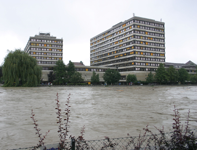 Hochwasser am 23. August 2005 (c) Köll