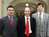 Paul Videsott, Martin Kocher, Paul Scheier (v.l.)