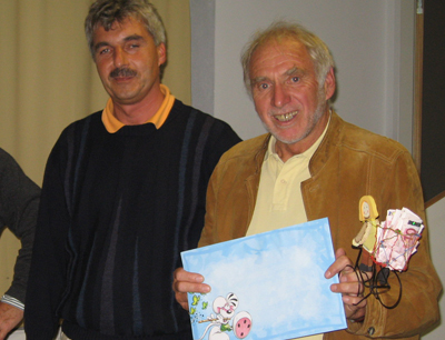 v.l.: Dr. Helmut Pedit und Dr. Oskar Wörz