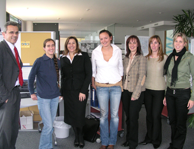 v.l. GF Dr. Eric Veulliet, MMag. Andrea Leiter, LR Dr. Elisabeth Zanon, MMag. Magdale …