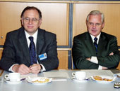 Prof. Lothar Zimmerhackl, Dekan Prof. Hans Grunicke
