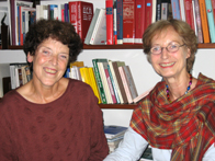 v.l. Prof. Ingeborg Ohnheiser und Prof. Christine Engel