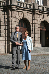 Univ.Prof. Dr. Manfried Gantner und ao.Univ.Prof. Mag.Dr. Margaretha Friedrich