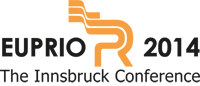 Logo der EUPRIO 2014 - The Innsbruck Conference