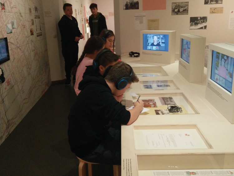 Arbeit an den Interviews