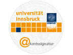 Amtssignatur Abbildung der Amtssignatur der Universität Innsbruck