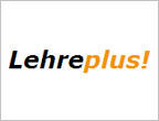 Logo "Lehreplus!" Logo "Lehreplus!"