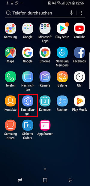 Android Einstellungen Android Einstellungen