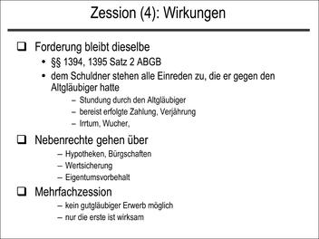  Zession (4)