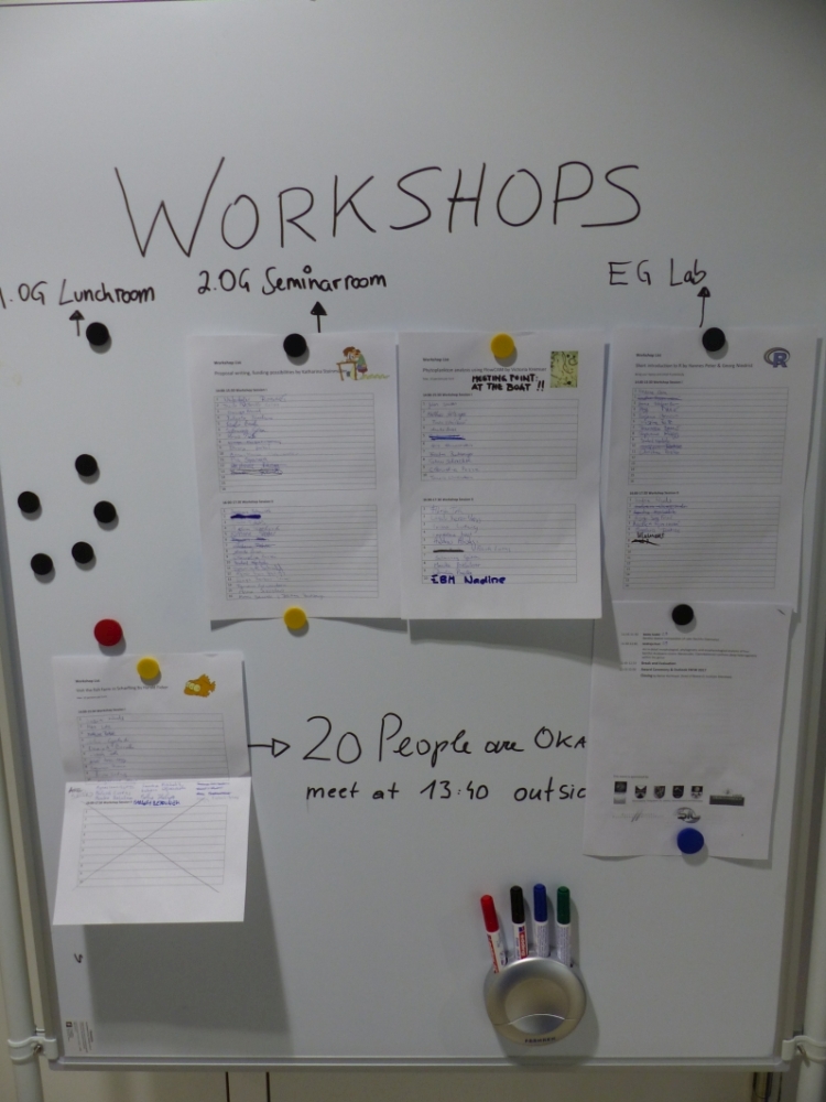Workshop list FBFW 2015 Mondsee