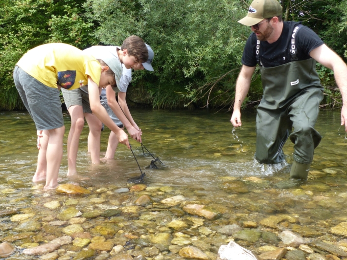 Fuschler Ache-Sparkling Science-Elritzen-SWanzenboeck5-2024