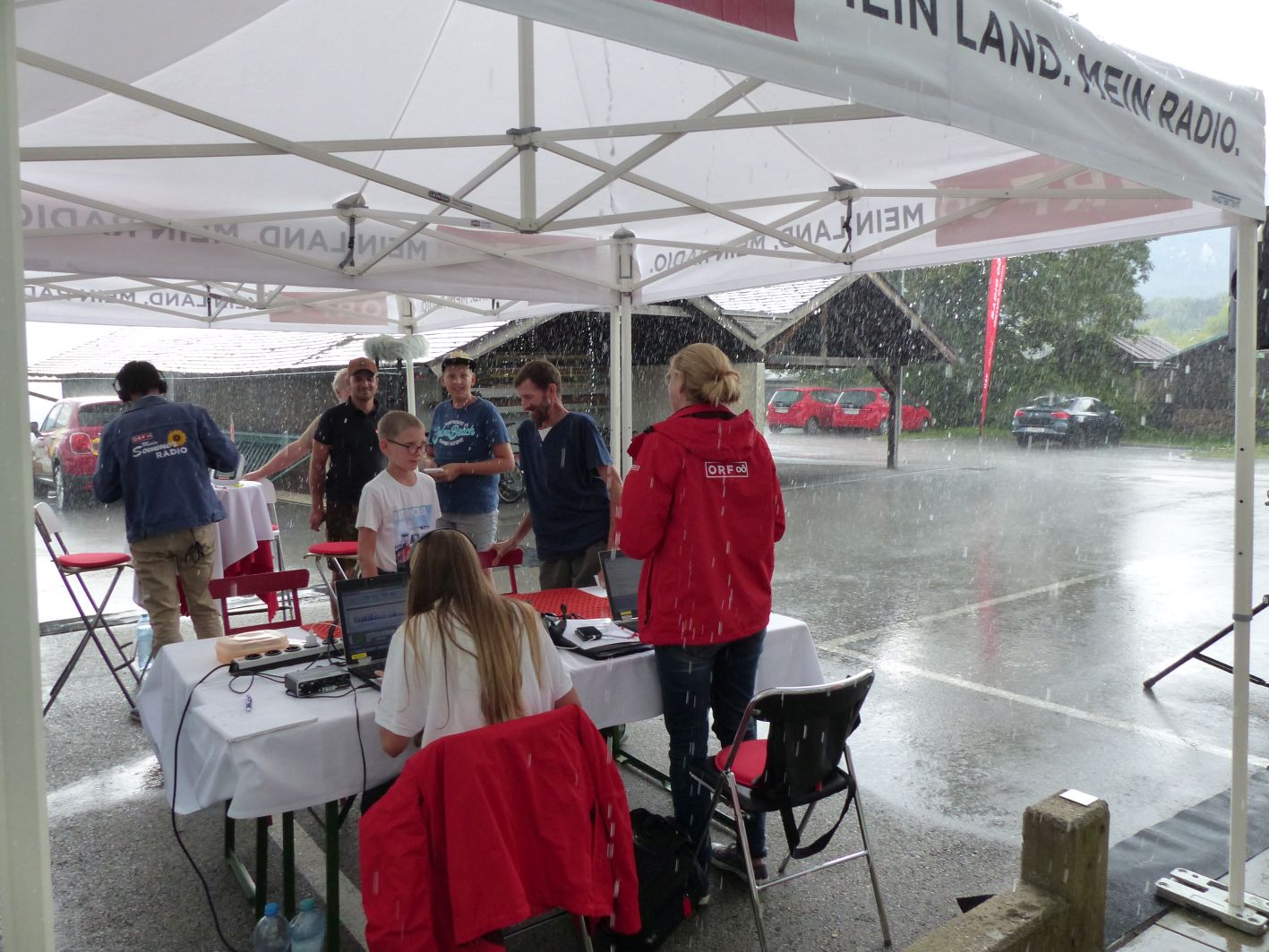 Sommerradio OÖ 2018 am ILIM-Regen