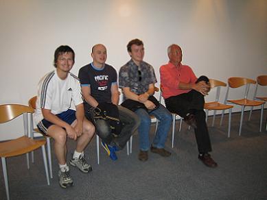 Johann Langreiter, Alexander Falger, Gernot Hiebeler, Helmuth Wiederin