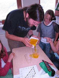 Philipp beim Umsch&uuml;tten