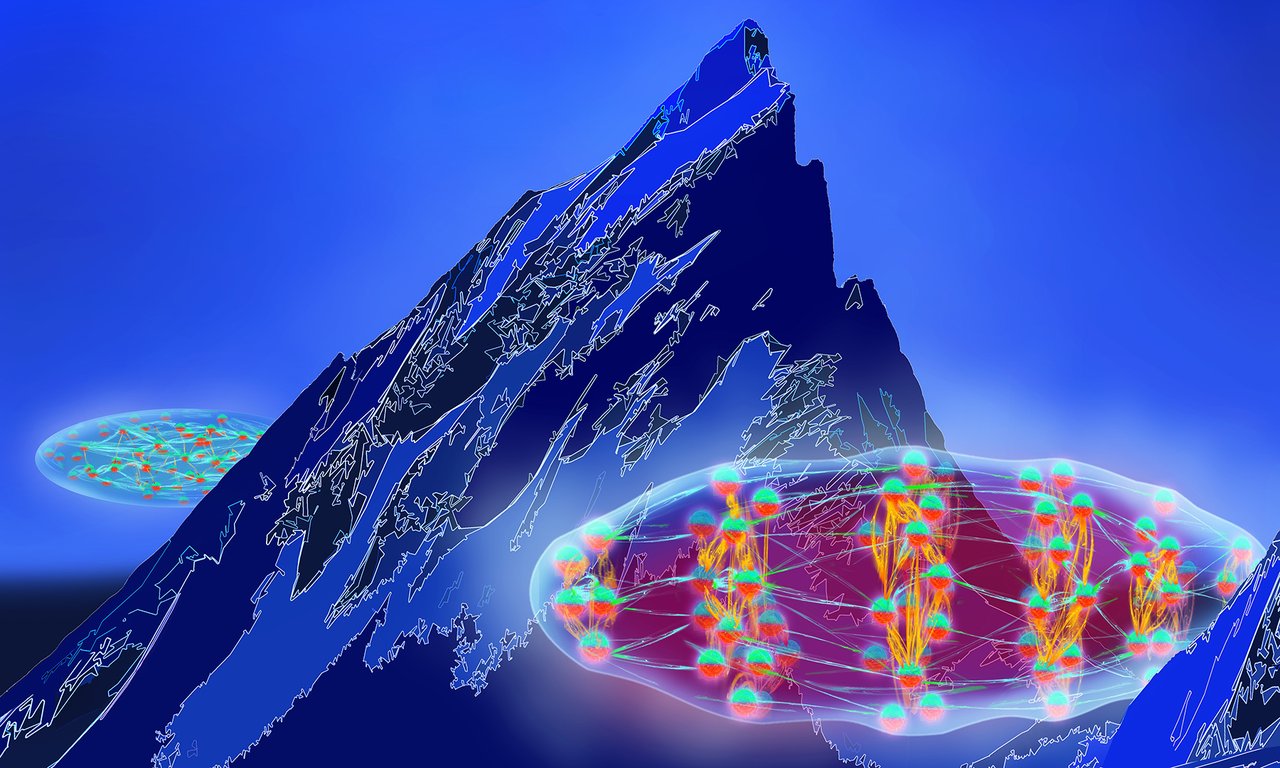 A cigar-shaped gas of magnetic atoms