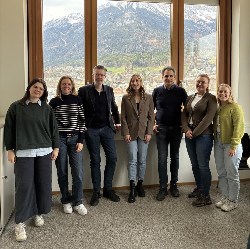 Dieses Bild zeigt die sieben Personen des SpraBiF-Teams