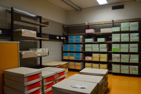 Blick in das Archiv