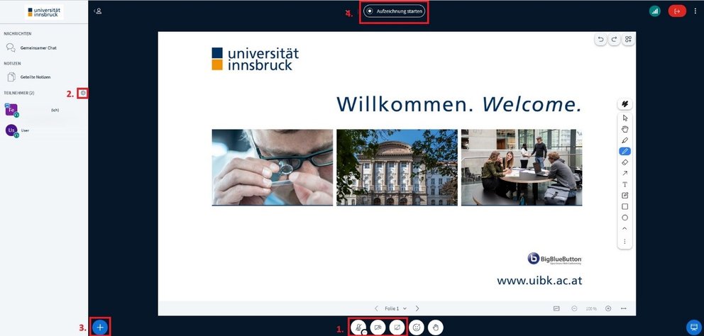 Webkonferez Screenshot