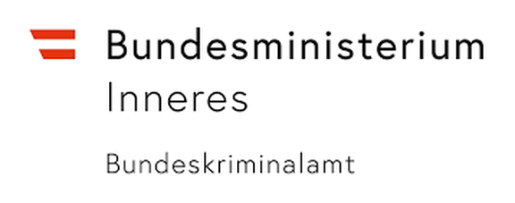 black writing on a white background with Austrian flag and eagle