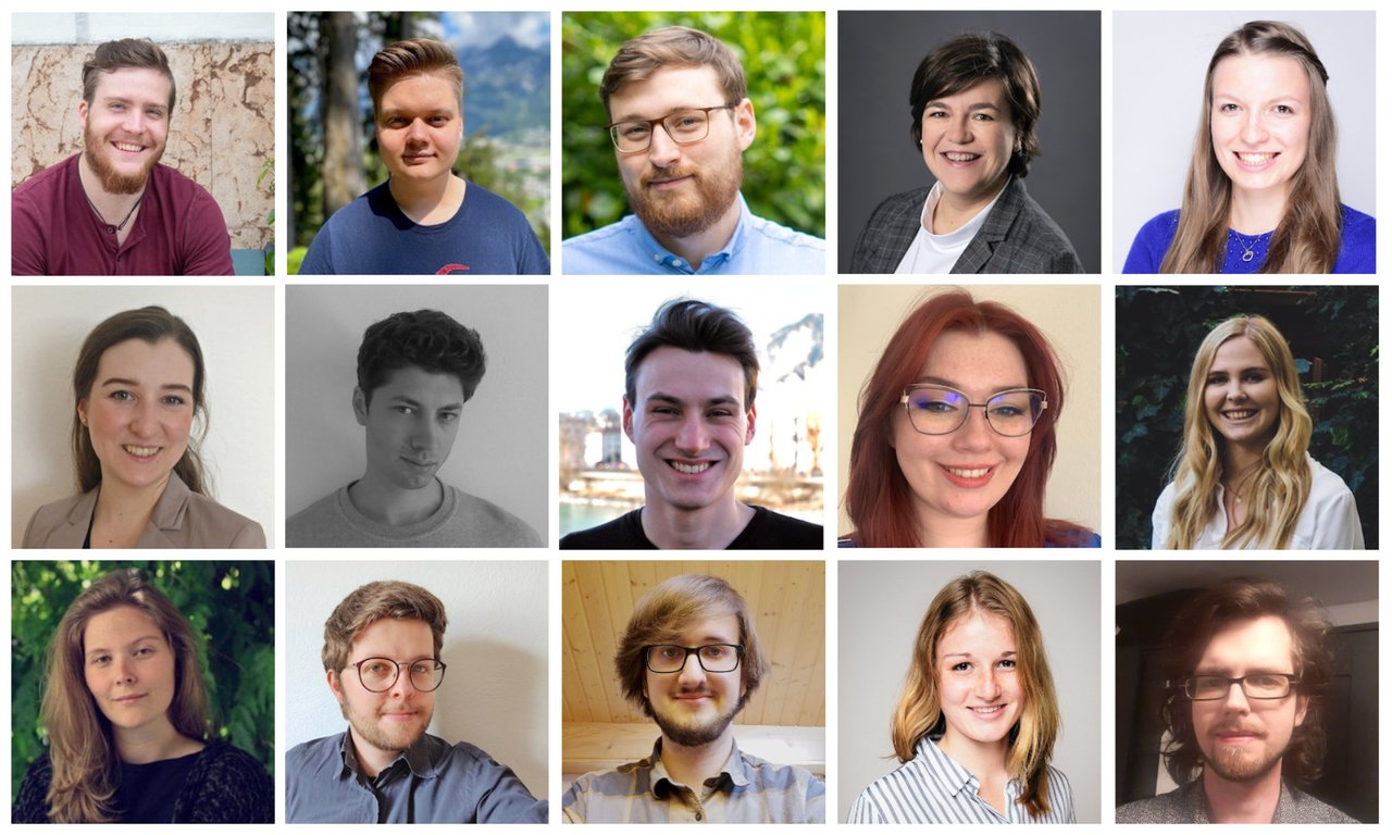 Gruppenfoto der Autorinnen und Autoren von historia.scribere 12