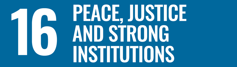 Friede, Gerechtigkeit und starke Institutionen