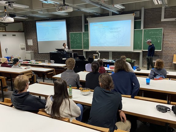 Ein Bild aus einer der NYSE Vortragsreihen