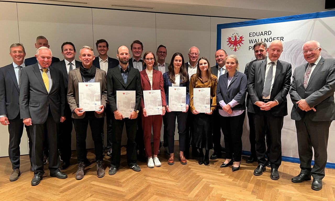 Gruppenfoto Eduard Wallnöfer Preis 2025