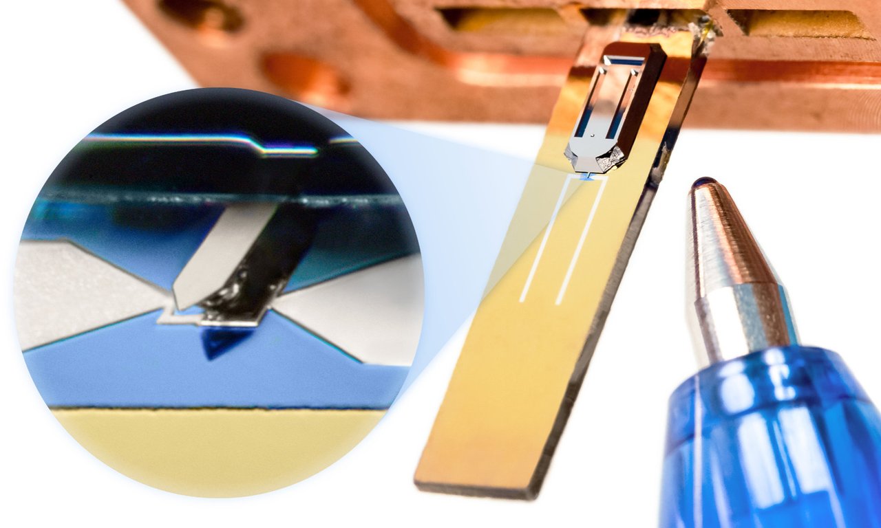 Photography of the experimental setup