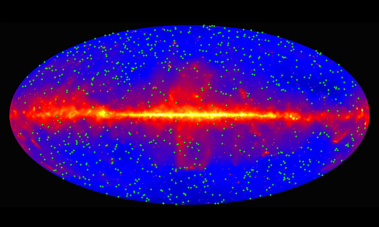 Fermi-Himmelskarte